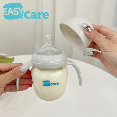 Durable Baby Bottle 5 Pack EASYCARE Wide-Mouth Baby Bottle | 6-12M Nipple, 160ml\u002F5.6oz PPSU - Durable, Easy-Grip & Clean Sippy Cup & Straw Cup - Ideal For Baby Showers, Gender Reveals, Weddings, Christmas & Holiday Gifts