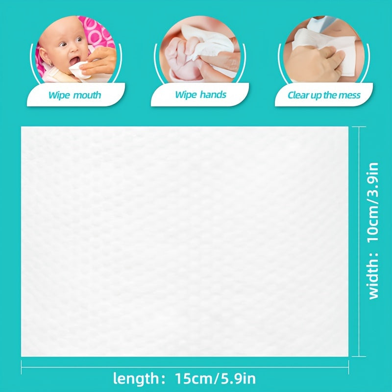8 Packs Baby Wipes Aloe Vera Extract 99.9% EDI Pure Water No Fluorescent Agent Zero Additives for Sensitive Light Beige Baby Hand & Mouth Wet Wipes Water Wipes 640pcs