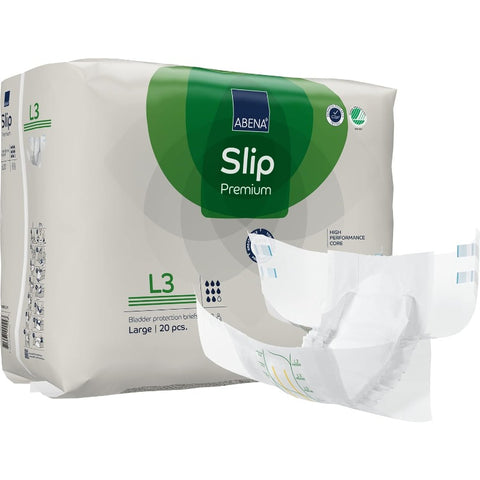 Premium Adult Diapers Slip Disposable Incontinence Briefs Heavy Absorbency Level 3 Large 20 Count, Incontinence Diapers, Diapers for Women, Diaper for Men, Adult Diaper Cover, Incontinence Diapers for Women, Adult Care, Incontinence Management, Comfortabl