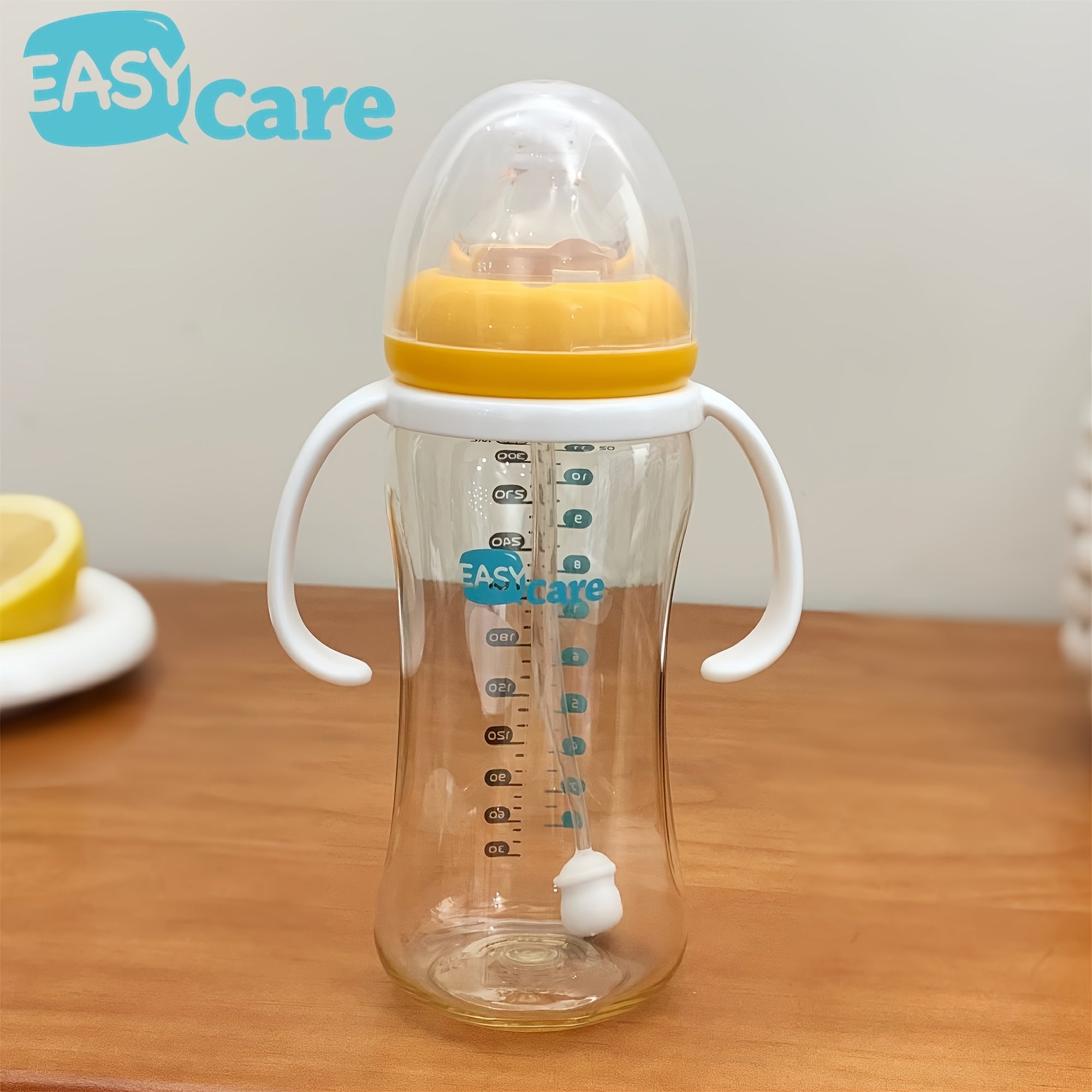 6 Pack EASYCARE Wide-mouth Baby Feeding Bottle, 320ML\u002F10.8OZ, PPSU Material, Large-capacity Anti-fall Drinking Cup And Sippy Cup, Easy To Hold And Clean, Suitable For Baby Birthday Parties, Gender Reveal, Wedding Games, Christmas, Holiday Gifts.