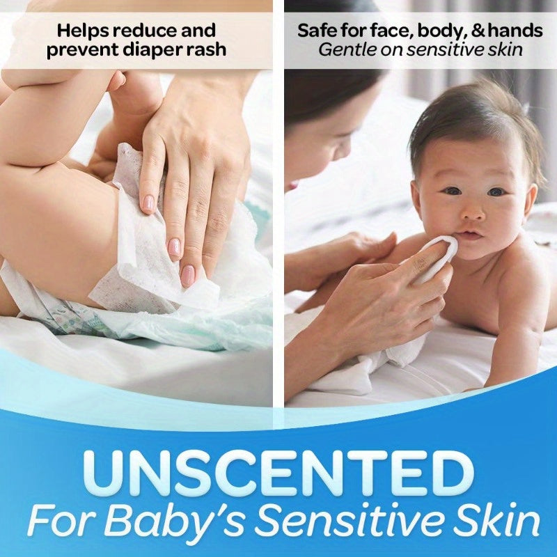Pure Dry Wipes Soft Unscented Cloth Tissue for Sensitive Light Beige 2Pack 200 Count