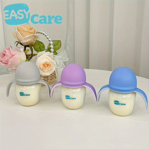 Durable Baby Bottle 5 Pack EASYCARE Wide-Mouth Baby Bottle | 6-12M Nipple, 160ml\u002F5.6oz PPSU - Durable, Easy-Grip & Clean Sippy Cup & Straw Cup - Ideal For Baby Showers, Gender Reveals, Weddings, Christmas & Holiday Gifts