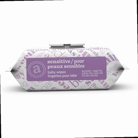 Amazon Elements Baby Wipes Sensitive 810 Count Flip Top Packs Pack of 9