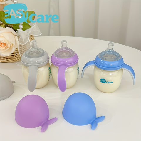 Durable Baby Bottle 5 Pack EASYCARE Wide-Mouth Baby Bottle | 6-12M Nipple, 160ml\u002F5.6oz PPSU - Durable, Easy-Grip & Clean Sippy Cup & Straw Cup - Ideal For Baby Showers, Gender Reveals, Weddings, Christmas & Holiday Gifts