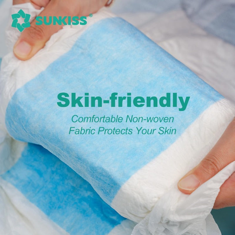 SUNKISS TrustPlus Adult Diapers with Maximum Absorbency Disposable Incontinence Briefs for Men and Women, Odor Control Large Size 15 Count, Adult Diaper Cover, Adultos Diapers for Woman, Adult Incontinence Care, Discreet Protection