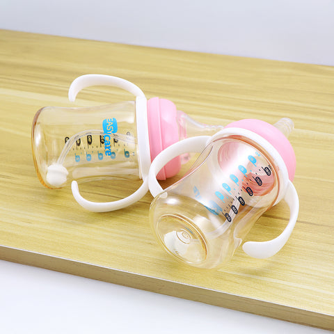 6 Pack EASYCARE Wide-Mouth Baby Bottle, 236.22-472.44inch Nipple, 180ml\u002F6.3oz PPSU - Drop-Proof With Gravity Ball Sippy & Straw Cup, Easy To Grip & Clean - Ideal For Baby Showers, Gender Reveals, Weddings, Christmas & Holiday Gifts