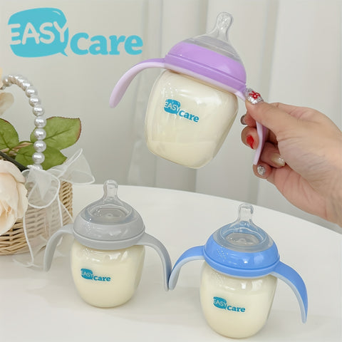 Durable Baby Bottle 5 Pack EASYCARE Wide-Mouth Baby Bottle | 6-12M Nipple, 160ml\u002F5.6oz PPSU - Durable, Easy-Grip & Clean Sippy Cup & Straw Cup - Ideal For Baby Showers, Gender Reveals, Weddings, Christmas & Holiday Gifts