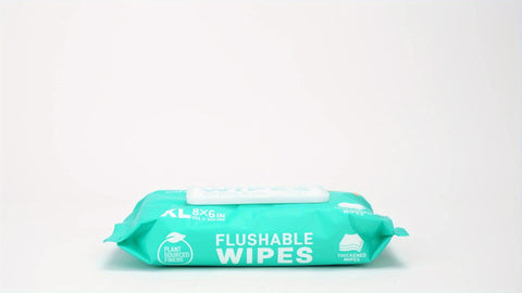Large Flushable Wet Wipes for Adults And Elderly, Wet Wipes for Home Use, 6\
