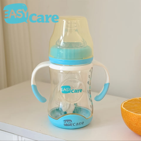 6pcs EASYCARE Wide-Mouth Baby Bottle, 236.22-472.44inch Nipple, 160ml\u002F5.6oz PPSU - Large, Durable, Easy-Grip & Clean Sippy & Straw Cup - Perfect for Parties, Gender Reveals, Weddings, Christmas & Holiday Gifts