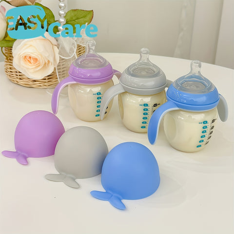 6pcs EASYCARE Wide-Mouth Baby Bottle, 236.22-472.44inch Nipple, 160ml\u002F5.6oz PPSU - Durable, Easy-Grip & Clean Sippy Cup & Straw Cup - Ideal for Baby Showers, Gender Reveals, Weddings, Christmas & Holiday Gifts