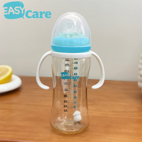 6 Pack EASYCARE Wide-mouth Baby Feeding Bottle, 320ML\u002F10.8OZ, PPSU Material, Large-capacity Anti-fall Drinking Cup And Sippy Cup, Easy To Hold And Clean, Suitable For Baby Birthday Parties, Gender Reveal, Wedding Games, Christmas, Holiday Gifts.
